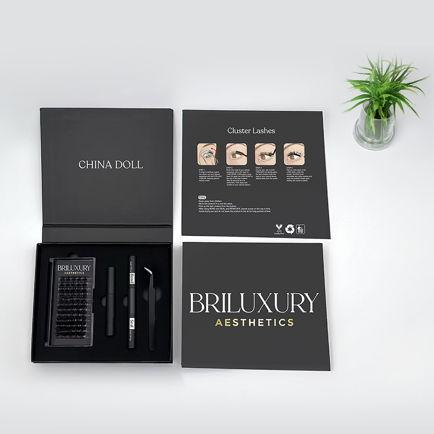 Lash Clusters China Doll