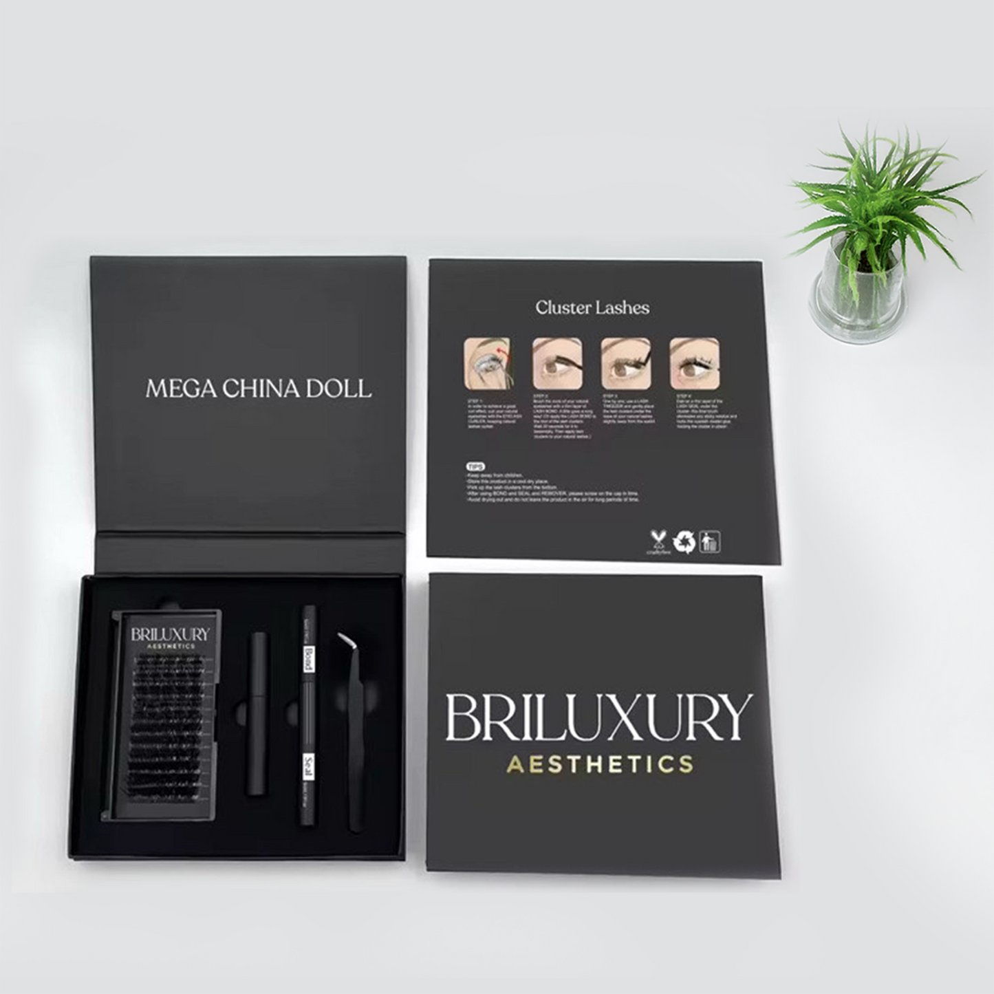 Lash Clusters Mega China Doll 